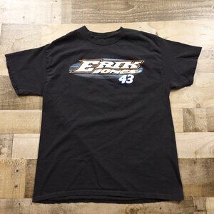 Erik Jones NASCAR #43 Racing T-Shirt Men’s Large Black Motorsports Fan Tee